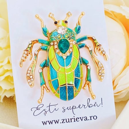 BROSE - Brosa Scarabeu Verde, Brose Dama, Brose Gandaci