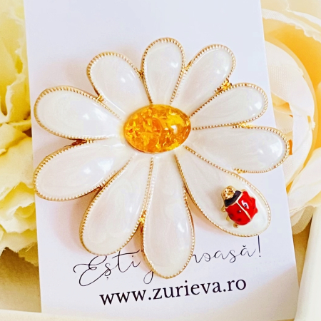 Brosa Margareta Buburuza, Brose Dama, Brose Mari Flori [1]