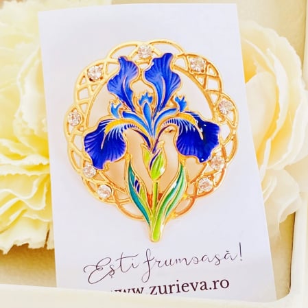 BROSE - Brosa Floare Iris, Brose Dama, Brose Flori