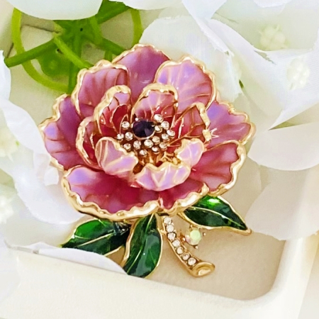 Brosa Bujor Roz, Brose Dama, Brose Elegante [6]