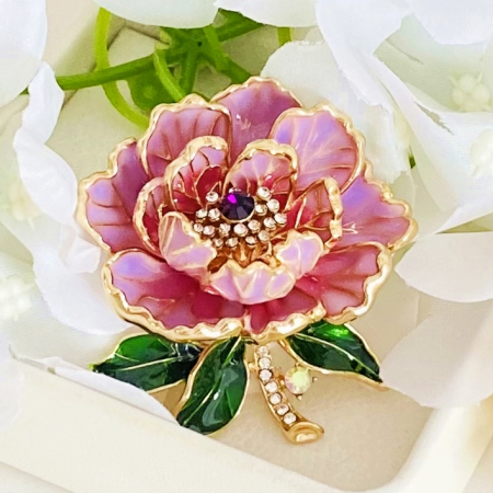 Brosa Bujor Roz, Brose Dama, Brose Elegante [8]