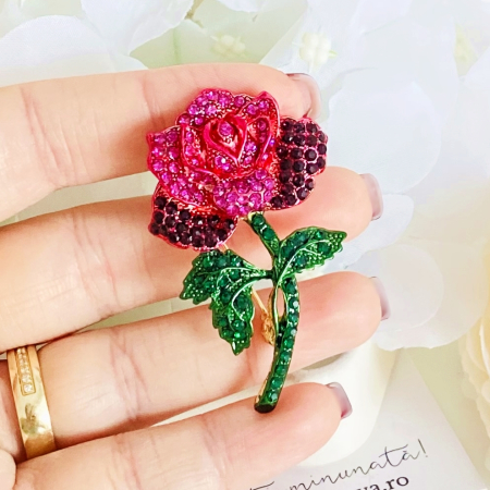 Brosa Trandafir Roz, Brose Dama, Brose Elegante [3]