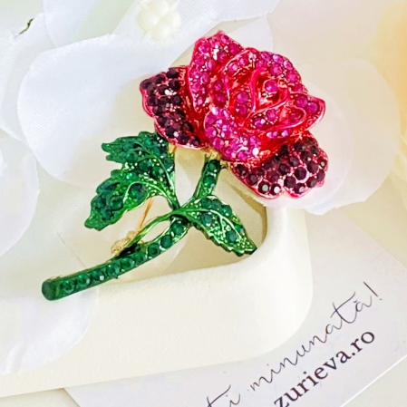 Brosa Trandafir Roz, Brose Dama, Brose Elegante [4]