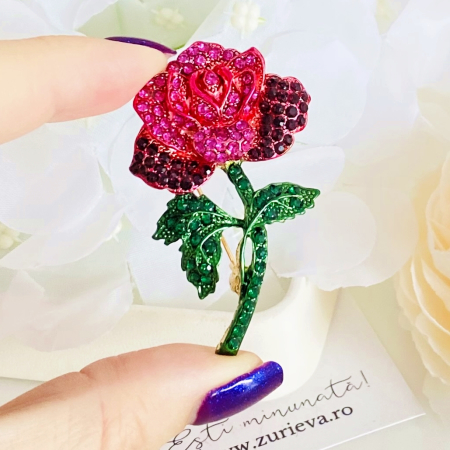 Brosa Trandafir Roz, Brose Dama, Brose Elegante [1]