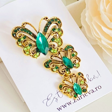 Brosa Fluturasi Verzi, Brose Dama, Brose Elegante [3]