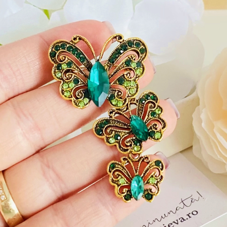 Brosa Fluturasi Verzi, Brose Dama, Brose Elegante [4]