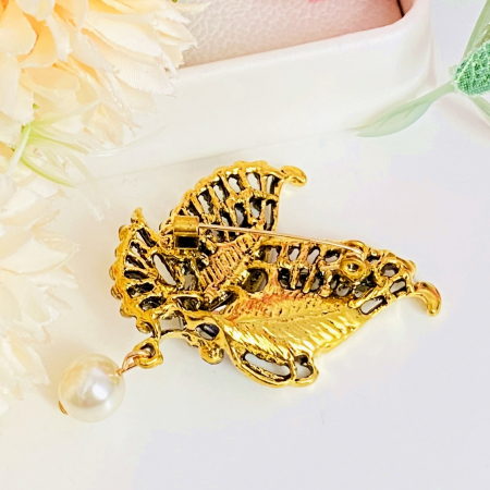 Brosa Fluturas Multicolor, Brosa Dama Femei [8]