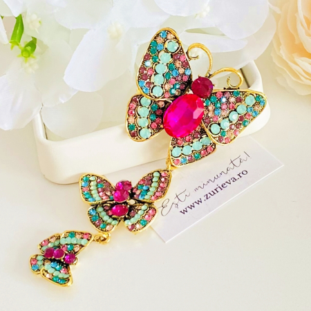 Brosa Fluture Multicolor, Brose Dama, Brose Elegante [2]