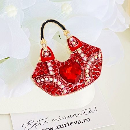 BROSE - Brosa Geanta Rosie, Brose Dama, Brose Elegante