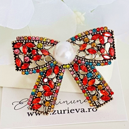 BROSE - Brosa Funda Cristale Colorate, Brose Dama, Brose Elegante