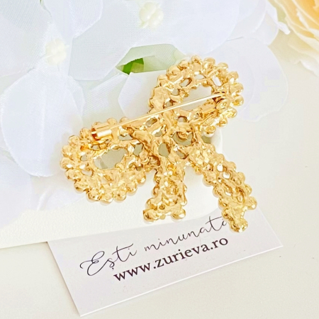 Brosa Funda Perle Albe, Brose Dama, Brose Elegante [5]