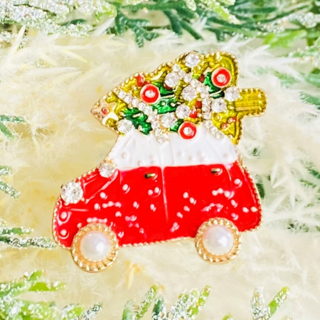 Brosa Masinuta Craciun, Brosa Statement, Brose Femei [2]