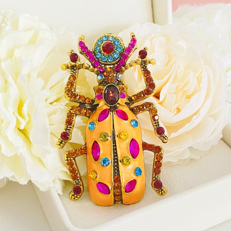 Brosa Scarabeu Cristale, Brose Dama, Brose Mari Elegante [4]