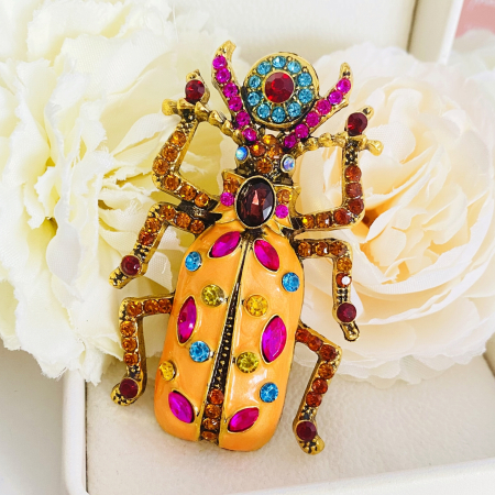 Brosa Scarabeu Cristale, Brose Dama, Brose Mari Elegante [5]