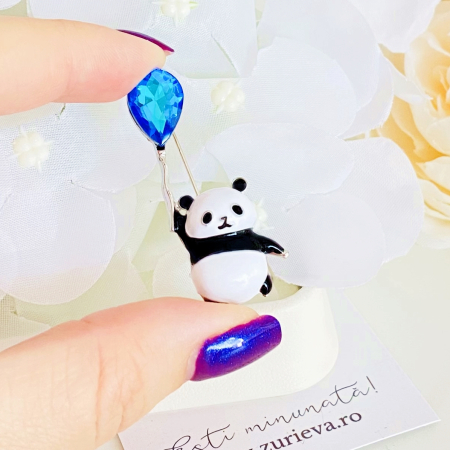 Brosa Ursulet Panda, Brose Dama, Brose Elegante [2]