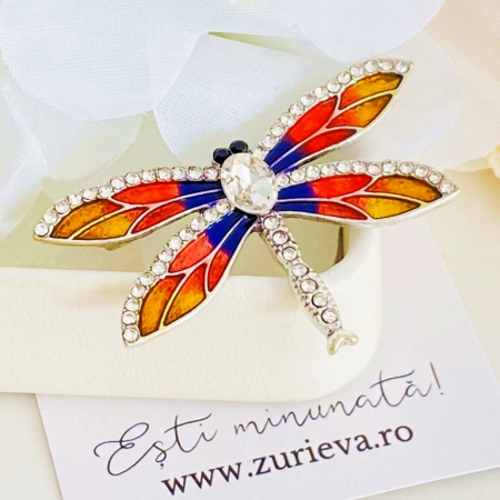 Brosa Libelula Colorata, Brose Dama, Brose Elegante [1]