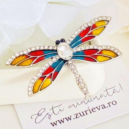 BROSE - Brosa Libelula Colorata, Brose Dama, Brose Elegante