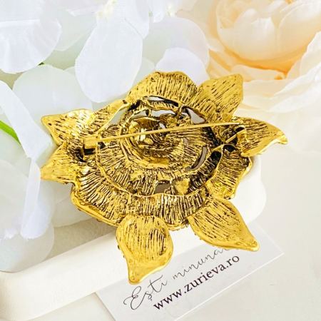 Brosa Trandafir Rosu Mare, Brose Dama, Brose Elegante [7]