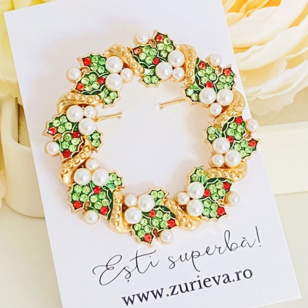 Brosa Coronita Perle, Brose Dama, Brose Elegante [3]