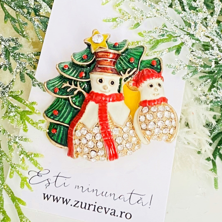 BROSE - Brosa Om Zapada & Brad Craciun, Brosa Statement, Brose Femei