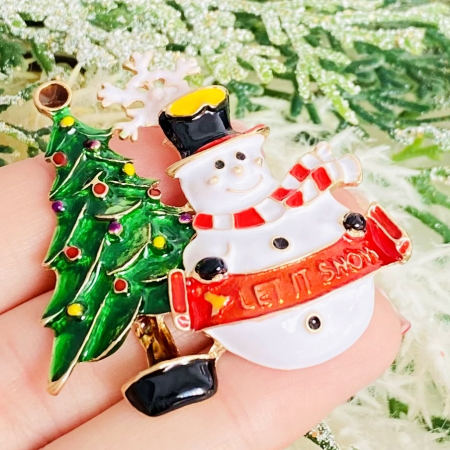 Brosa Om Zapada & Brad, Brosa Statement, Brose Femei [4]