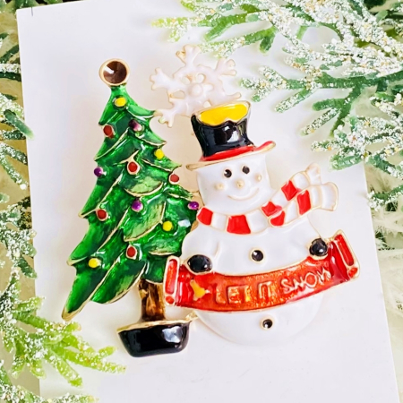 Brosa Om Zapada & Brad, Brosa Statement, Brose Femei [5]