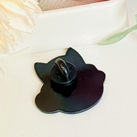 Brosa Pin Pisica & Cafea, Brosa Dama Femei [5]