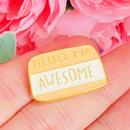Brosa Pin Awesome, Brosa Dama Femei [1]