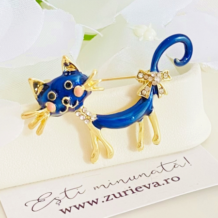 BROSE - Brosa Pisica Albastra, Brose Dama, Brose Elegante