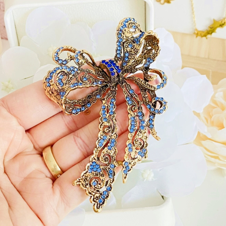 Brosa Funda Albastra XL, Brose Dama, Brose Elegante [2]