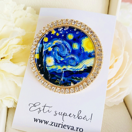 Brosa Starry Night, Brose Dama, Brose Mari Elegante [4]