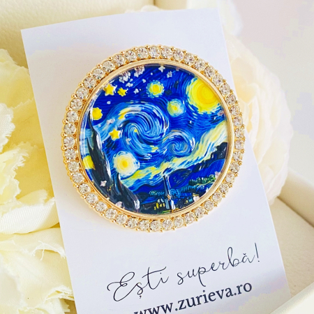 Brosa Starry Night, Brose Dama, Brose Mari Elegante [6]