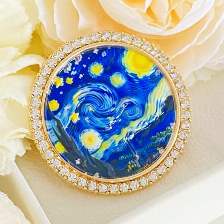 BIJUTERII - Brosa Starry Night, Brose Dama, Brose Mari Elegante