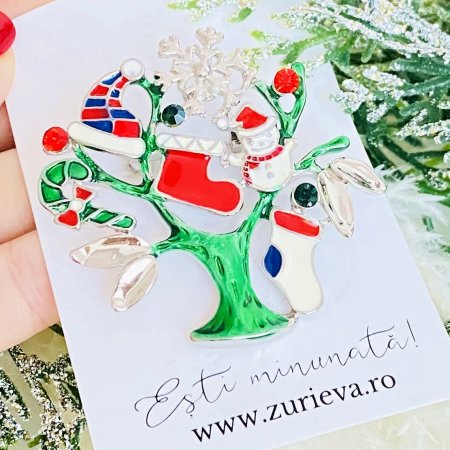 BROSE - Brosa Pom Craciun, Brosa Statement, Brose Femei