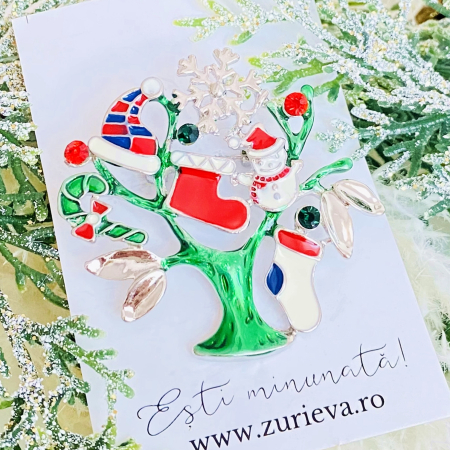 Brosa Pom Craciun, Brosa Statement, Brose Femei [8]