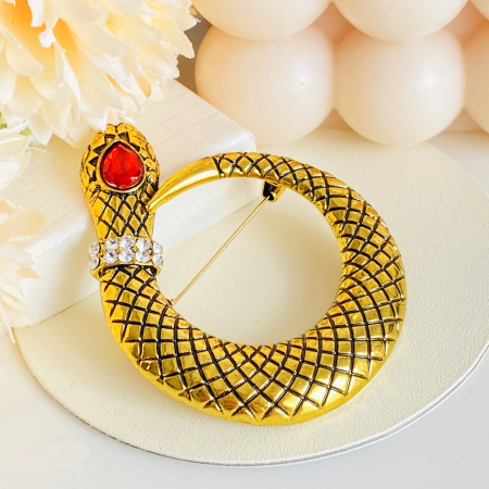 Brosa Sarpe Auriu, Brose Dama, Brose Elegante [2]