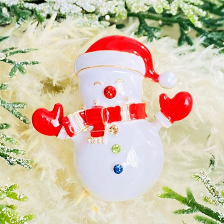 Brosa Om Zapada Manusi Rosii, Brosa Statement, Brose Femei [7]