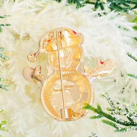 Brosa Om Zapada Manusi Rosii, Brosa Statement, Brose Femei [8]