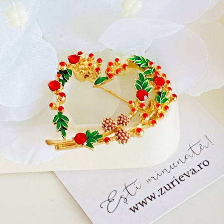 Brosa Inima Fragi, Brose Dama, Brose Elegante [4]