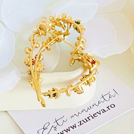 Brosa Inima Fragi, Brose Dama, Brose Elegante [5]