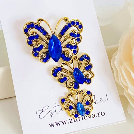 Brosa Fluturasi Albastri, Brose Dama, Brose Elegante [4]