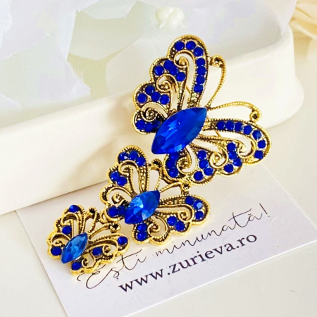 Brosa Fluturasi Albastri, Brose Dama, Brose Elegante [1]
