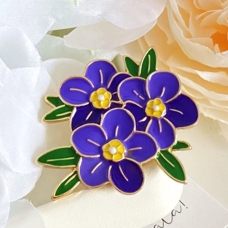 Brosa Floricele Mov, Brose Dama, Brose Elegante [4]