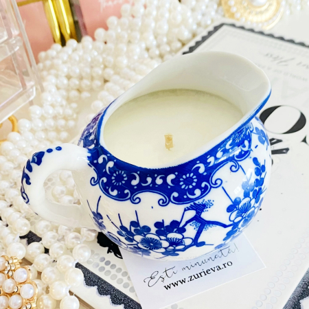 Lumanare Parfumata Lavanda & Santal, Lumanari Parfumate Ceara Soia Handmade [5]