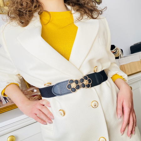 Centura Elastica - Catarama Aurie, Curea Dama, Curele Femei [5]