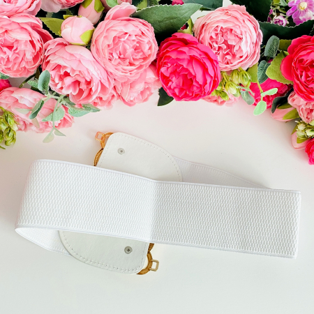 Centura Elastica - Catarama Aurie, Curea Dama, Curele Femei [4]