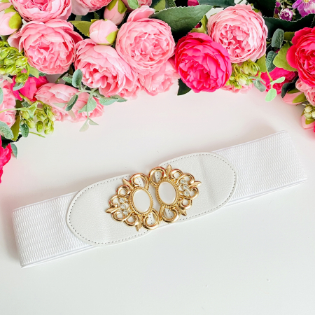 Centura Elastica - Catarama Aurie, Curea Dama, Curele Femei [1]