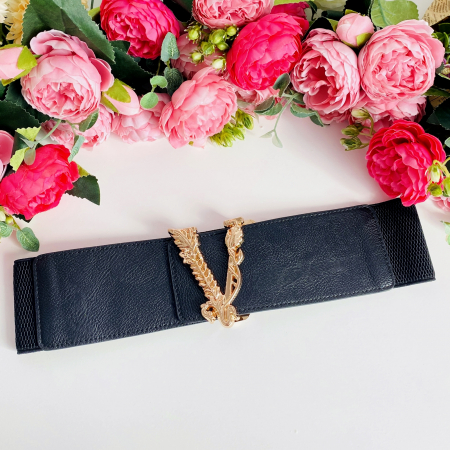 Centura Elastica - Catarama Aurie, Curea Dama, Curele Femei [2]