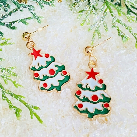 Cercei Brad de Craciun, Cercei Secret Santa, Cercei Dama [2]