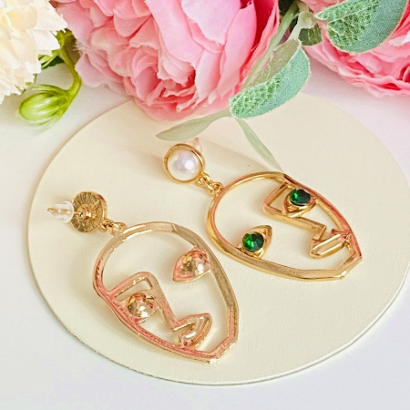 Cercei Fete Aurii, Cercei Dama, Bijuterii Femei [4]